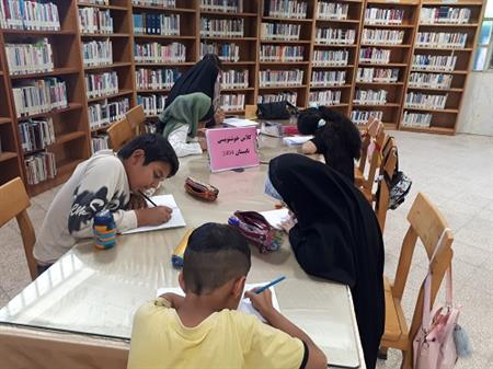 برگزاری کلاس های خوشنویسی برای اوقات فراغت تابستان بچه ها