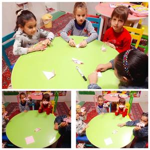 آموزش ساخت اوریگامی به اعضای کودک