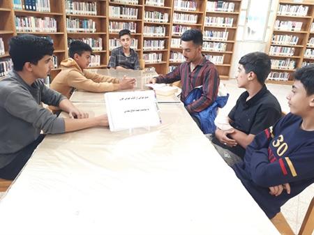 جمع خوانی از کتاب حوض خون به مناسبت گرامیداشت هفته دفاع مقدس