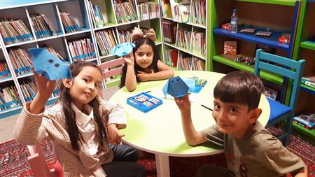 آموزش اوریگامی به اعضای کودک